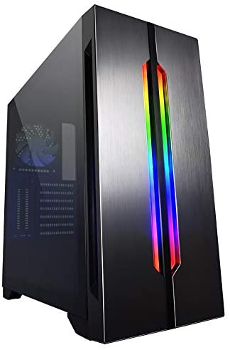 leeuwerik hoofd Verbinding Lian Li LANCOOL ONE Digital SECC/Tempered Glass Gaming Computer Case with  Front Panel Addressable RGB LED Black